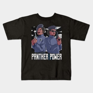 Black Panther Party Logo Kids T-Shirt